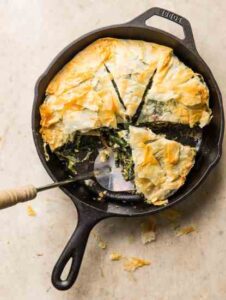 Cast-Iron Spanakopita Recipe